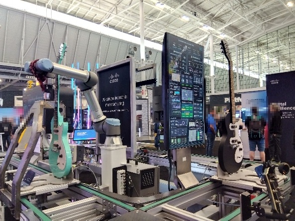 Pavilionブースの展示